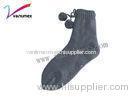 Non slip warm christmas winter slipper socks / knitted slipper socks