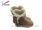 Comfortable Flat Winter Snow Boots With Sheep skin Soft fur lining