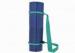 Polyester Purple Soft Cotton Yoga Mat Carrier Looped Sling Strap For Pilates Exercise