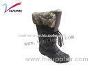 Thicker fur waterproof belt comfort Stylish Rain Boots Size 36 - 42#