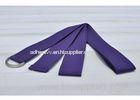 Purple Yoga Stretch Strap Body Building Yoga Belt Exercises