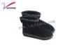 More fur and thicker short flat winter boots / women ankle boots