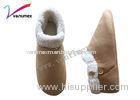 Indoor wood home warm House Slipper Shoes silent cotton slippers