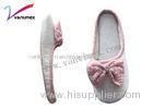 Colorful Soft bottom Ladies open toe mule slippers luxury bowknot