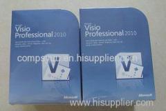 Microsoft Visio 2010 Professional Full version Retail box Discount Sales