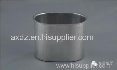 Flanging aluminium capacitor can