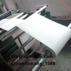Matte White Self Destructive Paper Label Material Roll Eggshell Vinyl Sticker Paper