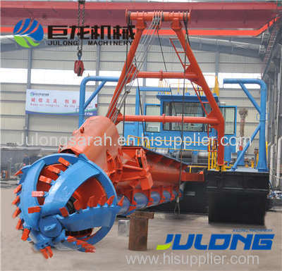 High efficiency cutter suction dredger