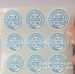 Custom Fragile Sticker Tamper Evident Usage Anti-counterfeiting Label Warranty Seal Sticker Label With Logo