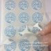 Custom Fragile Sticker Tamper Evident Usage Anti-counterfeiting Label Warranty Seal Sticker Label With Logo