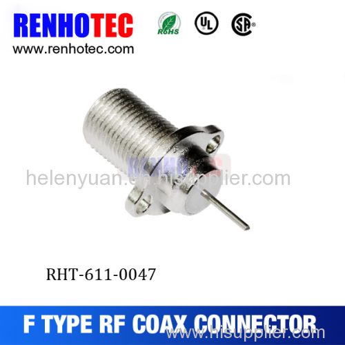 Factory F type connector - F Female Bulkhead