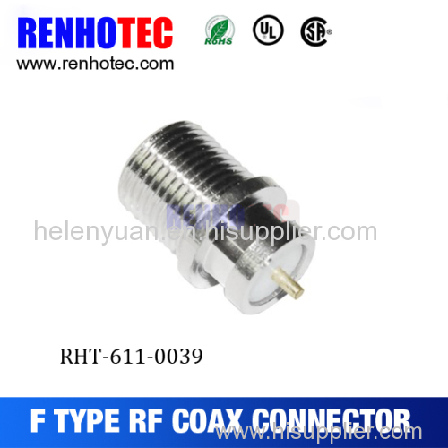 Factory hot RF coaxial F type Jack waterproof connector