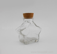 Star Shaped Glass Candy Jars