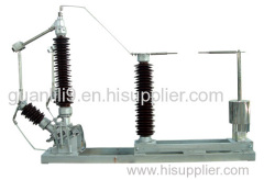 Neutral point protective gap of transformer