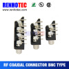 R/A Female PCB BNC Patch Panel Two Three Four in One Row BNC Connector