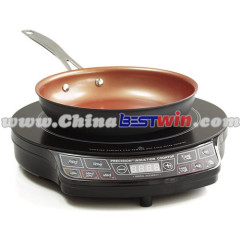 NuWave PIC2 - NuWave Precision Induction Cooktop 2 with 11 1/2 -Inch Non-stick Fry Pan As Seen On TV