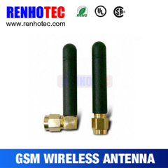Wireless rubber multi-band Omni Directional 2dbi 900/1800 Mhz GSM Antenna With SMA Straight/right