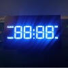 Custom Ultra Blue Four-digit 7 Segment LED Display Common Anode for Digital Gas Cooker