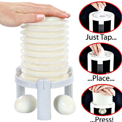 EggStractor Hard Boiled Egg Peeler As Seen On TV - Kitchen Tools & Gadgets