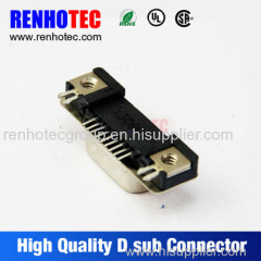 male pcb mount 15 pin d-sub connector