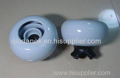 Fog bowl pin insulator