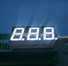 Ultra bright blue 3 digit common cathode 0.56