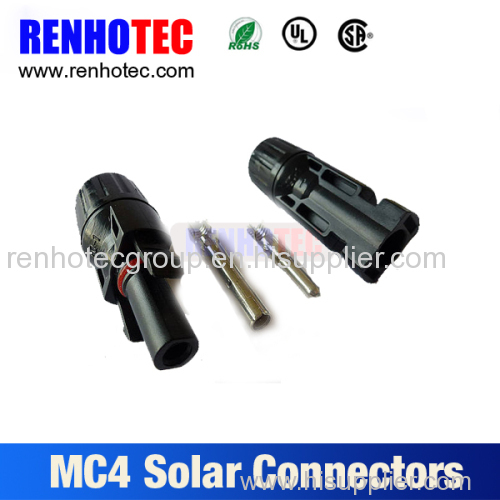 male female wire cable connectors set solar panel IP67