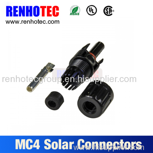 MC4 plug solar panel cable connector