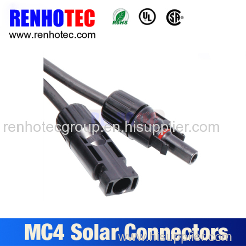 wholesale MC4 male/female solar panel cable connector