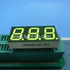 triple digit 0.56" green led display; 3 digit 0.56" green 7 segment ;0.56 inch green