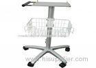 Rolling Stand For ECG Machine Medical Trolleys Ventilator