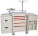 Mobile Nurse Medical Trolleys For Emergency Nursing Workstation