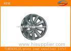 Alloy automotive rims 150mm PCD / 16 '' black tire rim 60mm ET