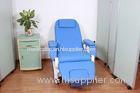 Movable The Sick Dialysis Chairs With PU Cover High Density Mattress