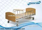 Multifunction Manual Patient Nursing Home Beds With Side Rails