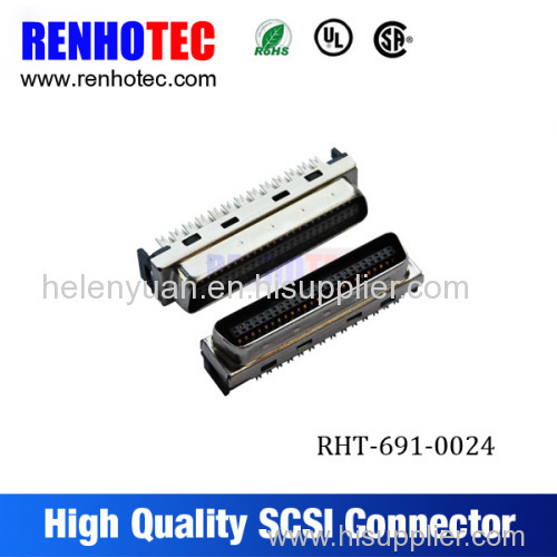 Dosin Receptacle scsi pcb connector