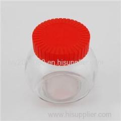 Plastic Cap Glass Honey Jars