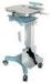 Plastic Adjustable Medical Trolleys For Doctor Ward Inspection