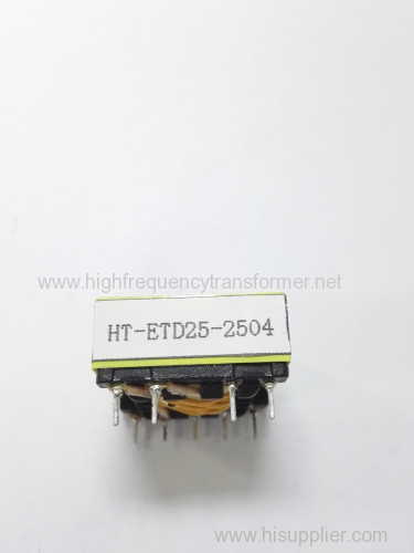 ETD series ferrite power transformer