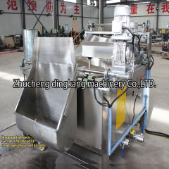 Gas-fired automatic discharge oil-water separation frying machine