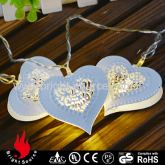 Heart Shape outdoor string lights