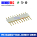 high performance double row straight male female pin header with OEM provided