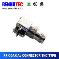 Best Price R/A PCB Mount TNC Female Crimp Cable RF Electrical TNC Connectors