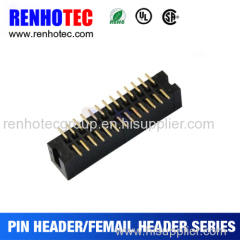 PCB used right angle 1.27mm 2.0mm 2.54mm pitch pin header