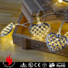 Heart Shape led string lights outdoor