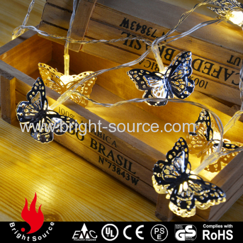 Butterfly Shape outdoor patio string lights