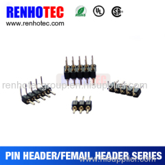 China manufacturer OEM qualified male female pin header solder type