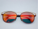 novelty fashion designer women sunglasses with metal & plastic mixed frame