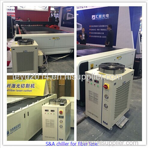 S&A laser chiller was shown on China International industry Expo