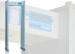 Portable Walk Through Metal Detector Security Gate For Schools / Gymnasium